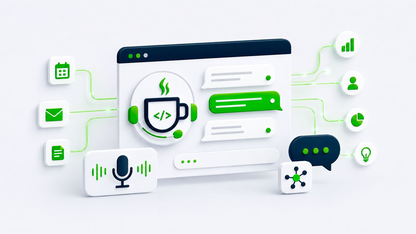 Asistentes Virtuales con IA de café4code